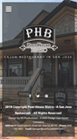 Mobile Screenshot of poorhousebistro.com